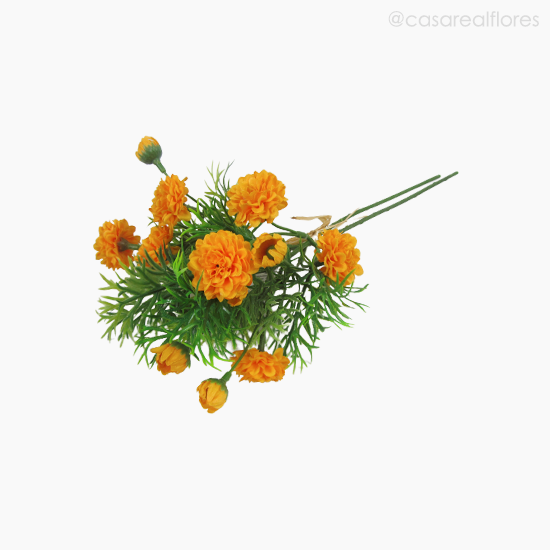 Foto do produto Buquê Mini Crisântemos X2 - Amarelo (012517)