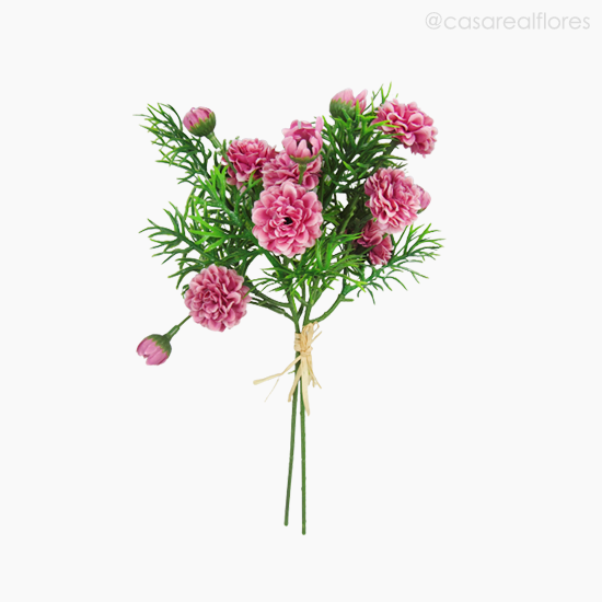 Foto do produto Buquê Mini Crisântemos X2 - Rosa (012518)