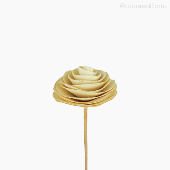 Foto do produto Flor de Madeira - Camélia PP Branco (012572 BR)
