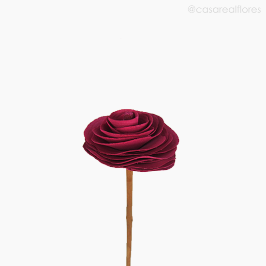 Foto do produto Flor de Madeira - Camélia PP Rosa (012572 RS)