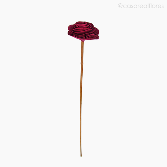 Foto do produto Flor de Madeira - Camélia PP Rosa (012572 RS)