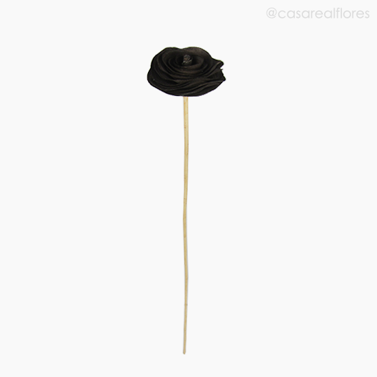 Foto do produto Flor de Madeira - Camélia PP Marrom (012572 MA)