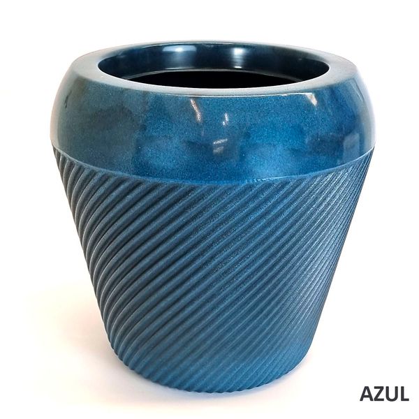 Foto do produto Vaso Majestic Vite - Azul Turquesa (012157)