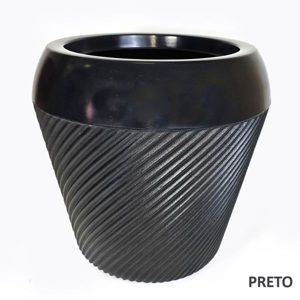 Foto do produto Vaso Majestic Vite - Preto (012153)