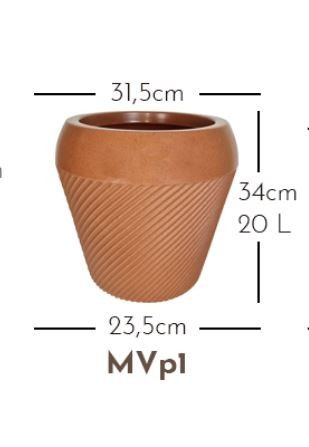 Foto do produto Vaso Majestic Vite - Preto (012153)