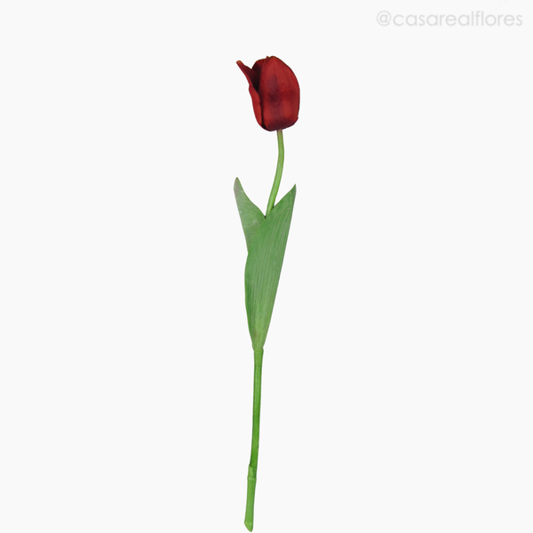 Foto do produto Galho Tulipa Angel Artificial - Vermelho (9611)