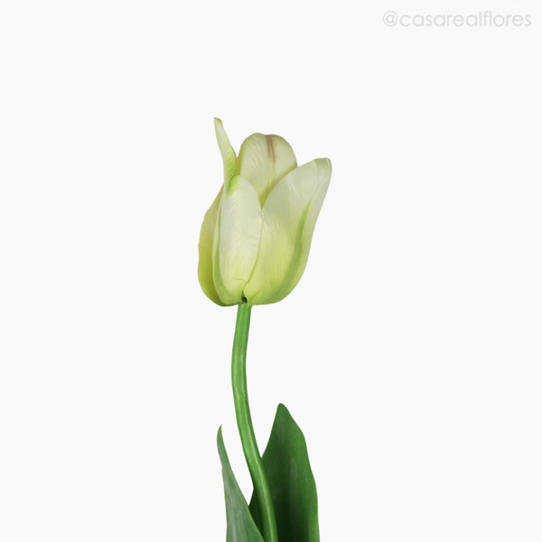 Foto do produto Galho Tulipa Angel Artificial - Creme (9609)