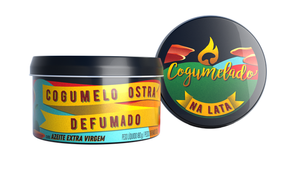 Foto do produto COGUMELO OSTRA DEFUMADO 02 LATAS