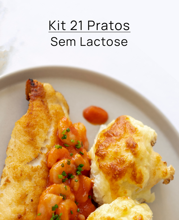 Foto do produto Kit 21 Pratos - Sem Lactose