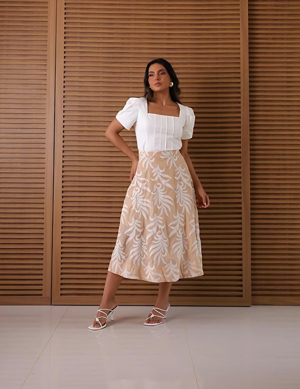 Foto do produto CONJUNTO SAIA MIDI 089BEIRA