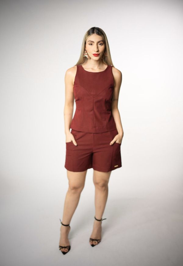 Foto do produto CONJUNTO SHORT 003NOBRE