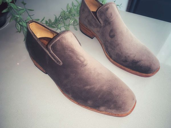 Sapato Loafer Alfredo Velluto Belga