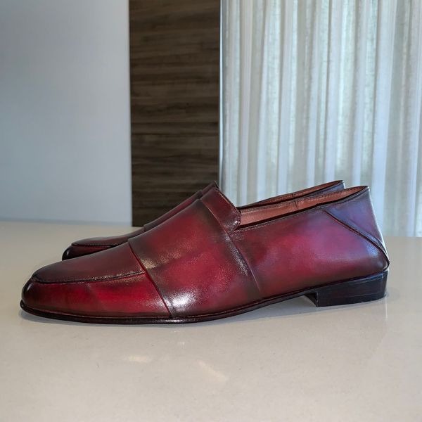 Mocassim Furlane Patina Vinho