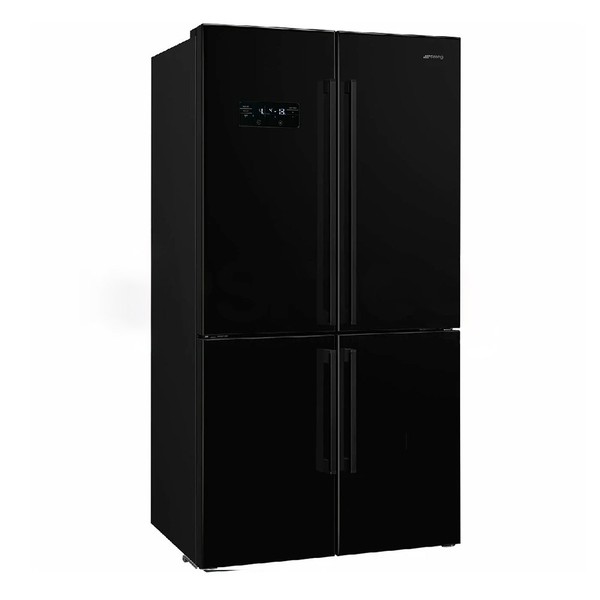 Foto do produto Refrigerador Four Door Preto 572 L Instalação Livre Linha Universal FQ60NDF Smeg