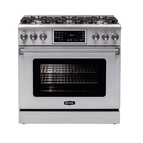 Foto do produto Fogão a Gás Profissional 6 Queimadores 90 cm c/ Forno a Gás EFGGF6QM2A Evol 