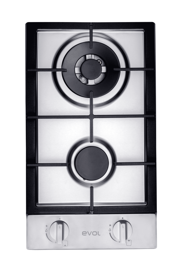 Foto do produto Cooktop Dominó a Gás 2 Queimadores 30 cm Siena ECTGD2QM3A Evol