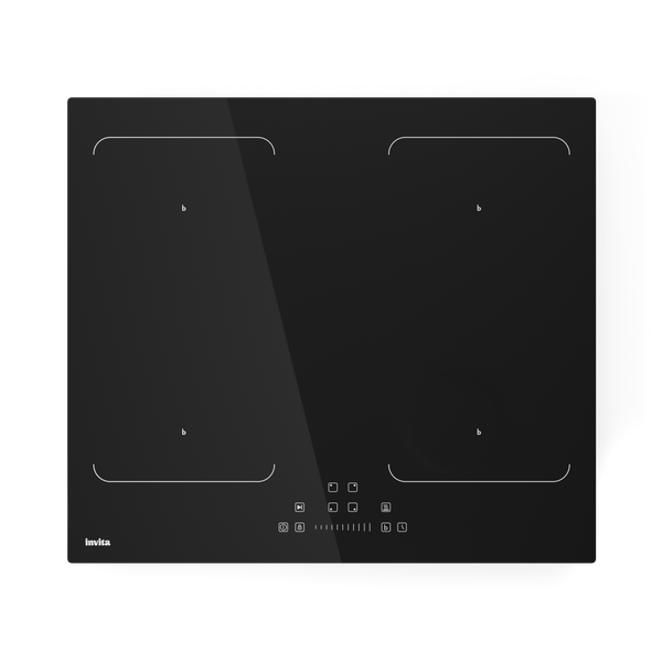 Foto do produto Cooktop Elétrico Indução 4 Zonas 60 cm i-CKI-4Q-60-CI-2ATA Invita 