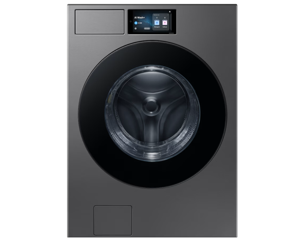 Foto do produto Lavadora de Roupas Bespoke AI Inox 20 Kg Abertura Frontal WF90F Samsung