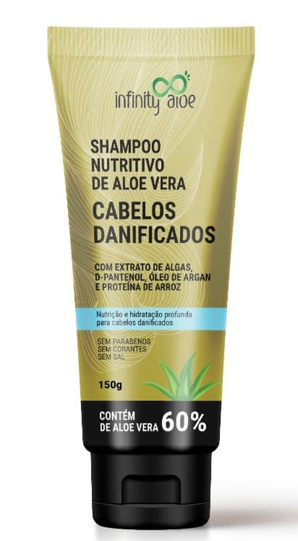 [Submenu] Shampoo e Condicionador Nutritivo Cabelos Danificados Infinity Aloe