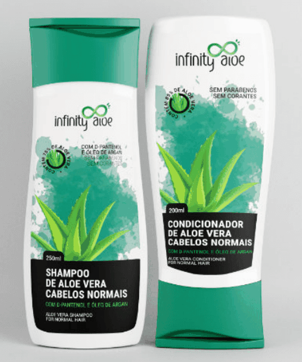 [Submenu] Shampoo e Condicionador Cabelos Normais Infinity Aloe