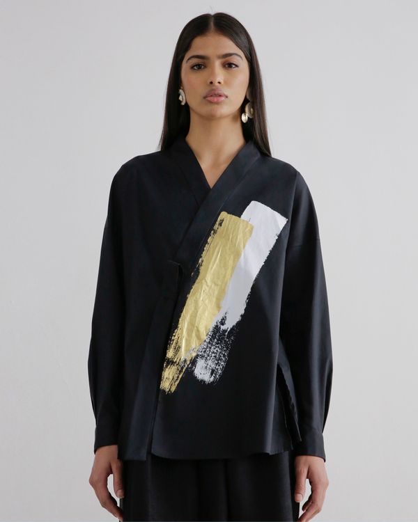 Foto do produto Camisa Quimono Foil
