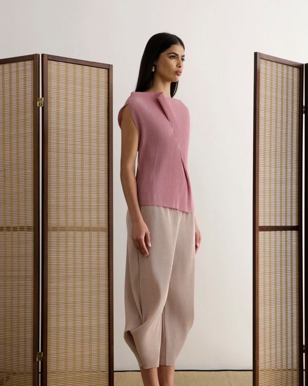 Foto do produto Blusa Prega Frontal Rosé