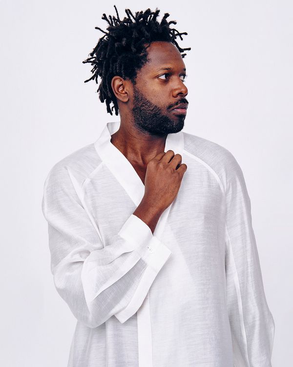 Foto do produto Camisa Quimono Nando Off White