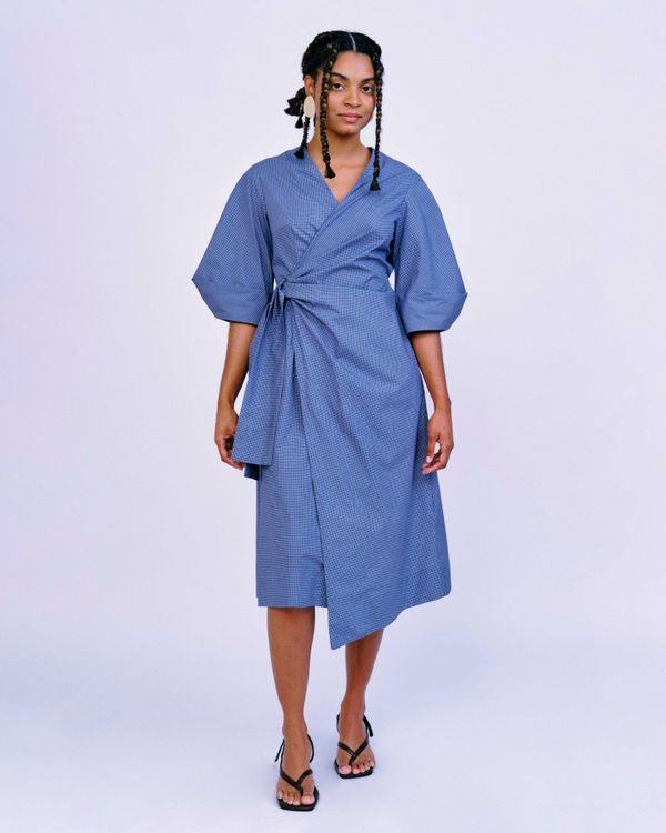 Foto do produto Vestido Transpasse Drapeado