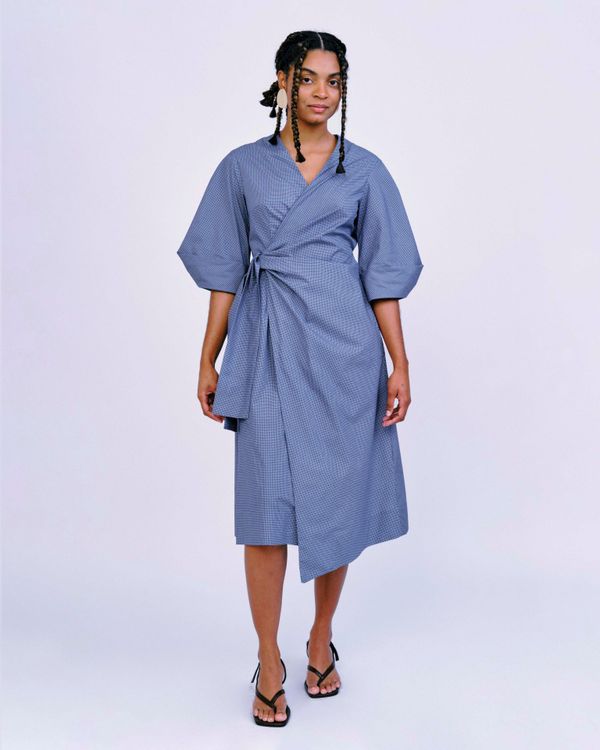 Foto do produto Vestido Transpasse Drapeado