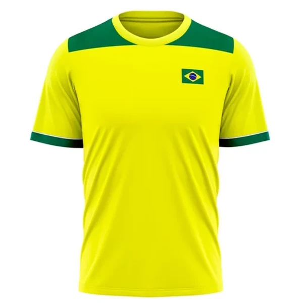 CAMISETA BRASIL MACUXI FEMININA - Grandes Torcidas