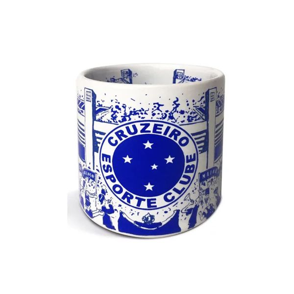 CANECA ESTÁDIO PORCELANA  CRUZEIRO 300ML
