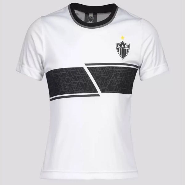 CAMISETA ATLÉTICO MG DIDACTIC BCO/PTO FEM