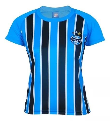 CAMISETA GRÊMIO TRICOLOR FEM