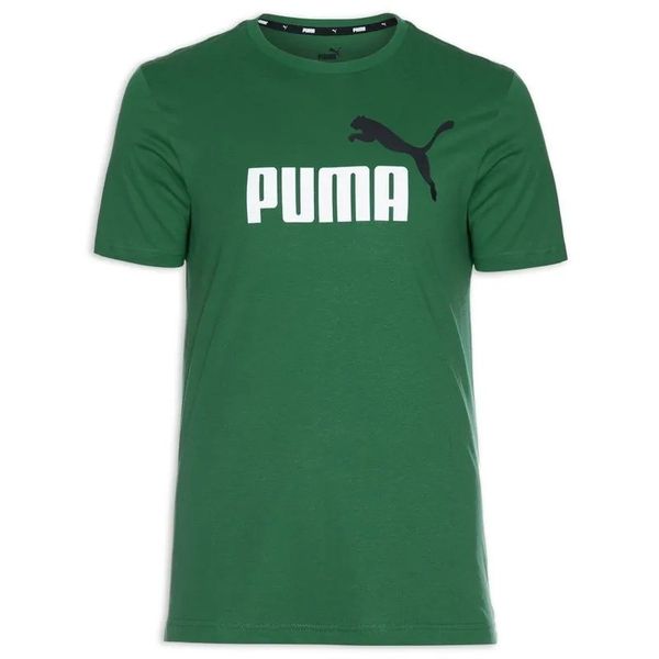 CAMISETA PUMA ESSENTIALS+2 LOGO TEE VRD