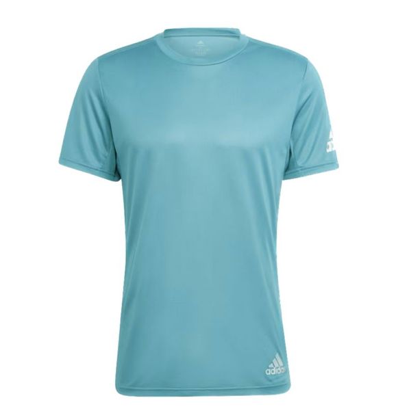 CAMISETA ADIDAS RUN IT AZ AQUA MASC