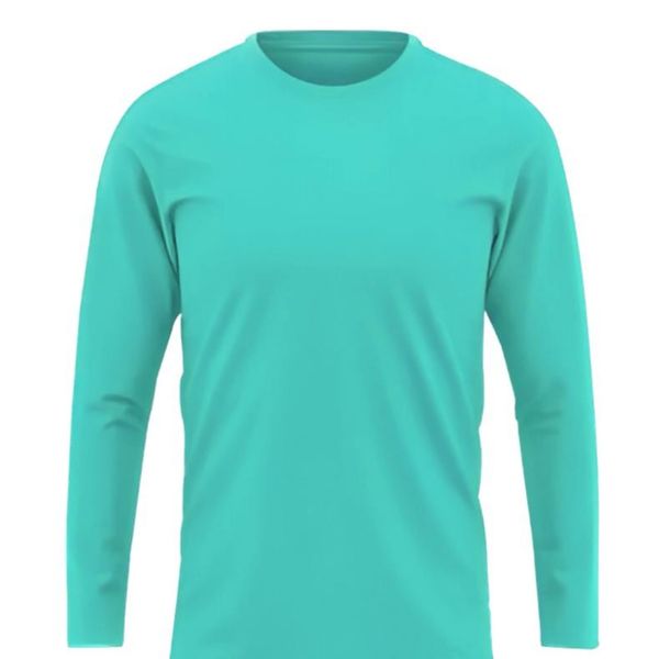 CAMISETA PROTEÇÃO SOLAR UV VERDE MANGA LONGA GT