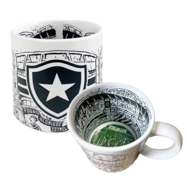 CANECA BOTAFOGO ESTÁDIO PORCELANA