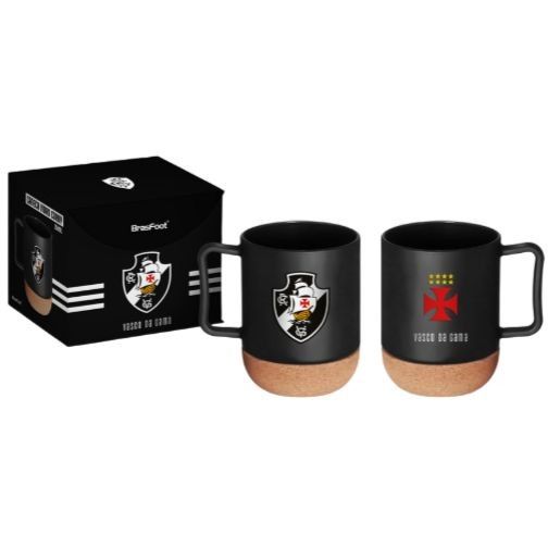 CANECA VASCO CORK VIDRO 350 ML