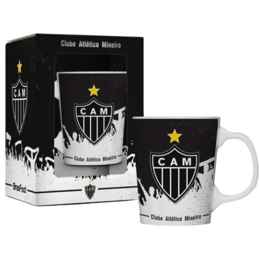 CANECA ATLÉTICO-MG PREMIUM PORCELANA 260ML