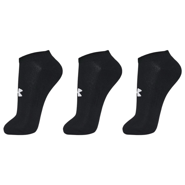MEIA UA CORE COTTON SHOW INVISÍVEL 3 PARES PTO
