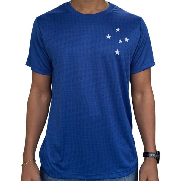 CAMISETA CRUZEIRO CELESTIAL AZ/BCO MASC 