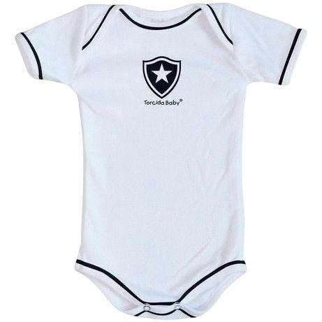 BODY BOTAFOGO AVULSO CURTO BRANCO 