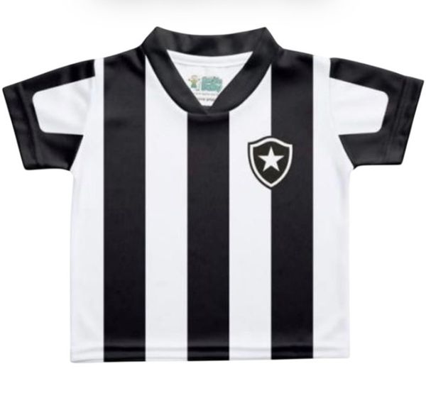 CAMISETA BOTAFOGO AVULSA SUBLIMADO BCO/PTO 