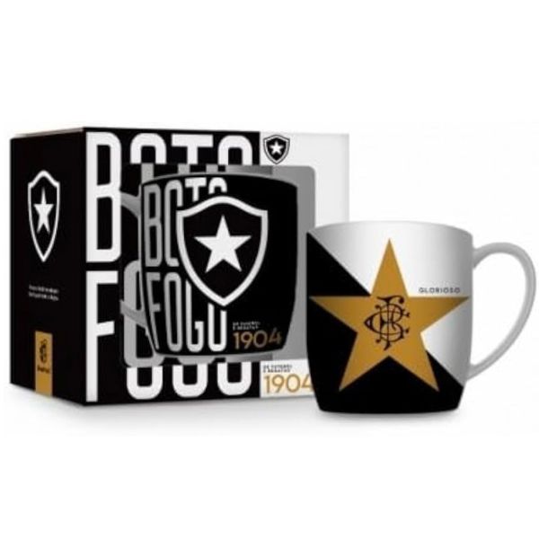 CANECA BOTAFOGO PORCELANA URBAN 1 - 300ML 