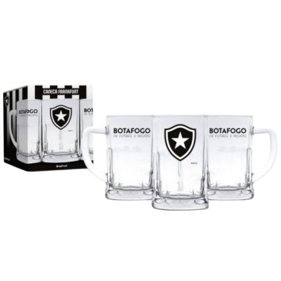 CANECA BOTAFOGO VIDRO 565ML 
