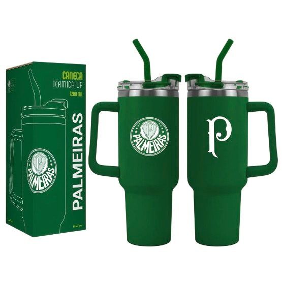 CANECA PALMEIRAS TÉRMICA UP 1200ML 