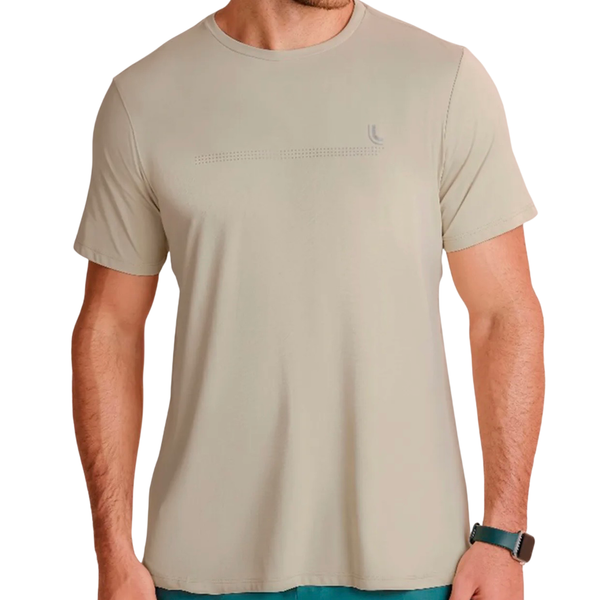 CAMISETA LUPO BÁSICA UV CÁQUI MASC
