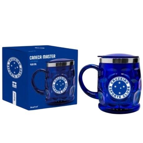 CANECA CRUZEIRO PLÁSTICA INOX MASTER 450ML