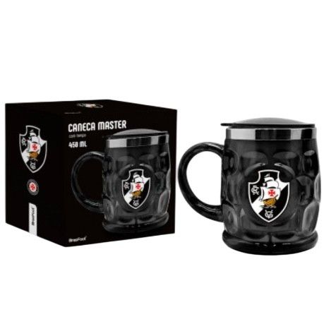 CANECA VASCO PLÁSTICA INOX MASTER 450ML