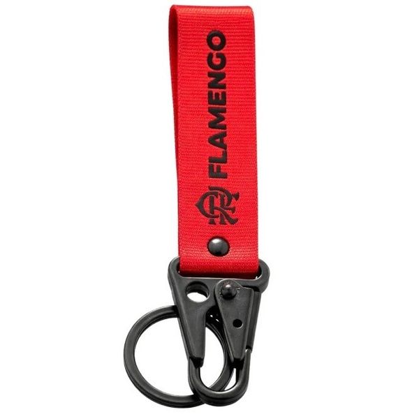 CHAVEIRO FLAMENGO MOSQUETÃO